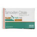 タミロング 20 ノルバデックスジェネリック タモキシフェン 20mg 錠 箱